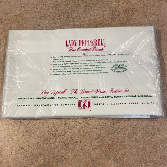 Vintage Grant Maid percale pillowcases, new in their original packaging. - Picture 3 of 4